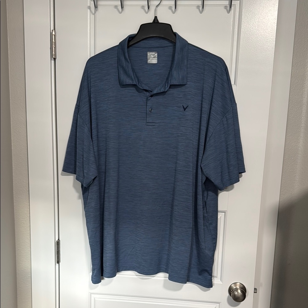 Callaway Blue Polo Shirt